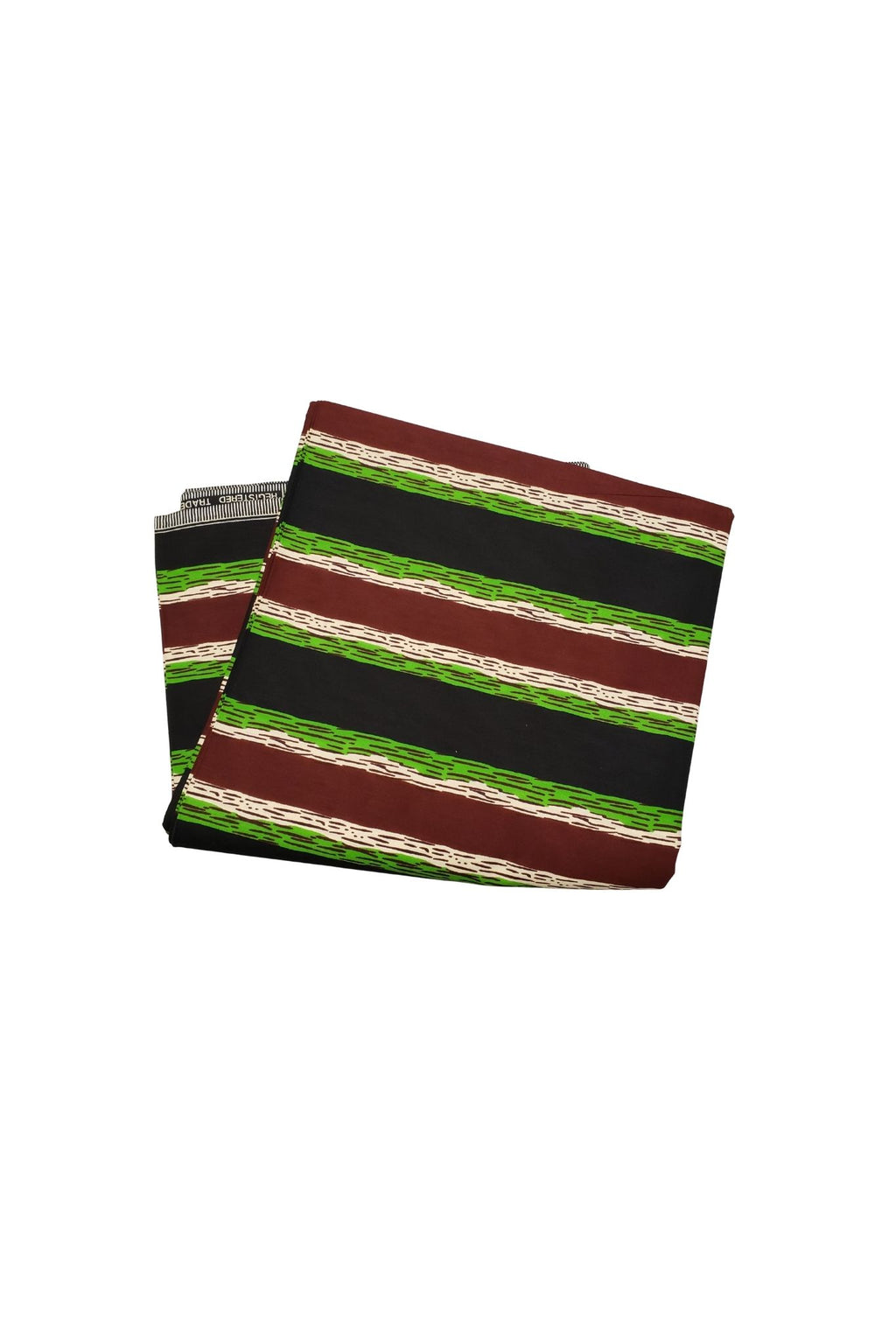 African Print Fabric- Striped Pattern Ankara Wax Cloth