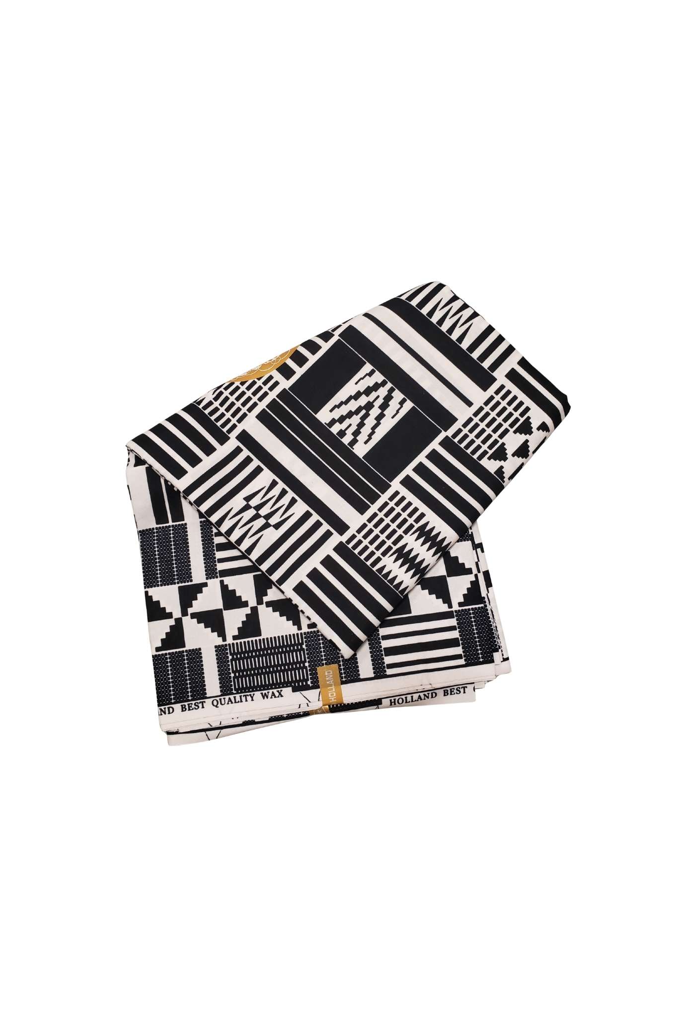 African Print Fabric- Geometric Pattern Ankara Wax Cloth