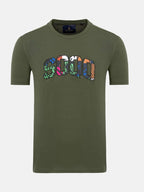 SOQO Graphic T-Shirt – Bold Afro-Caribbean Tee - Green