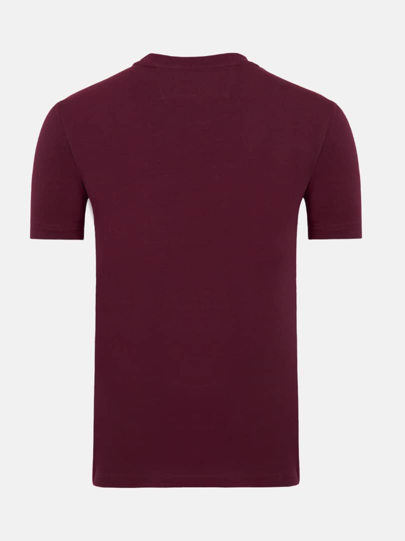 SOQO Graphic T-Shirt – Bold Afro-Caribbean Tee - Maroon