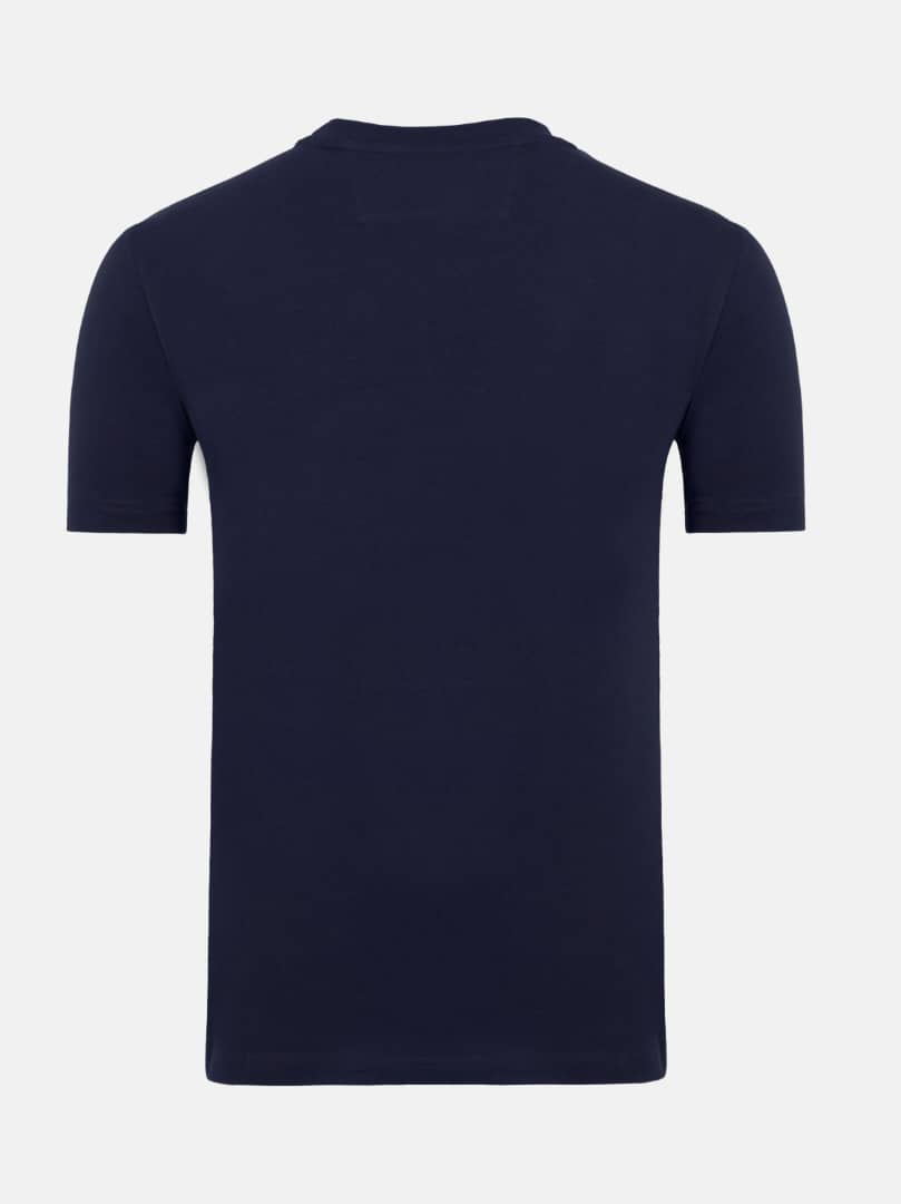 SOQO Graphic T-Shirt – Bold Afro-Caribbean Tee - Navy Blue