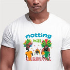 Notting Hill Carnival White T-Shirt – SOQO Unisex Tee