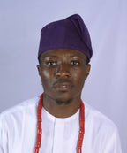 Authentic Traditional Yoruba Asooke Hat for Men