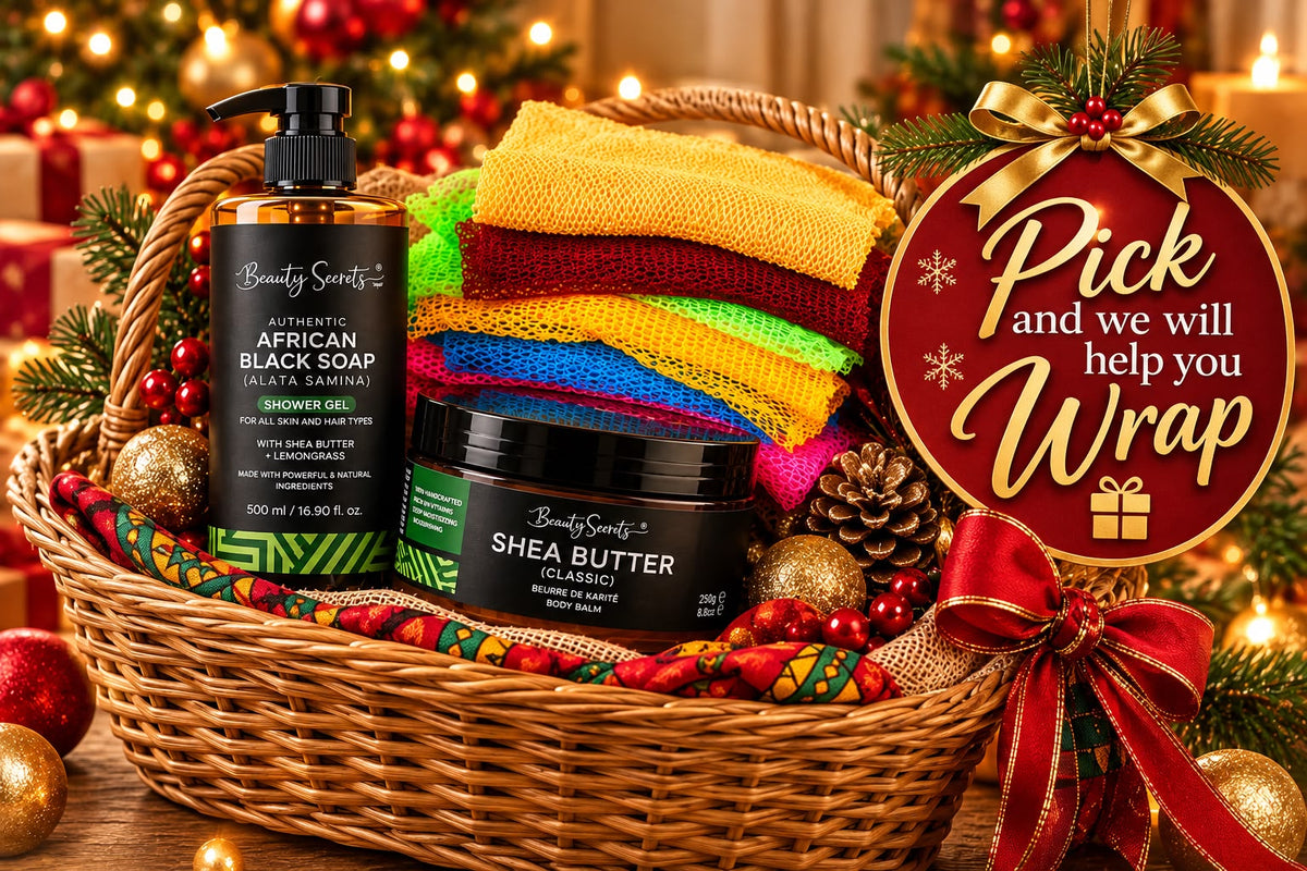 Ultimate African Beauty Gift Set or His & Hers Festive Bundle