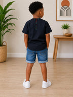 Kids African Print Shirt