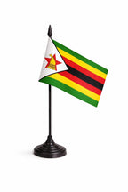 Zimbabwe National Flag – Large, Medium Handheld & Tabletop Mini Flag Options