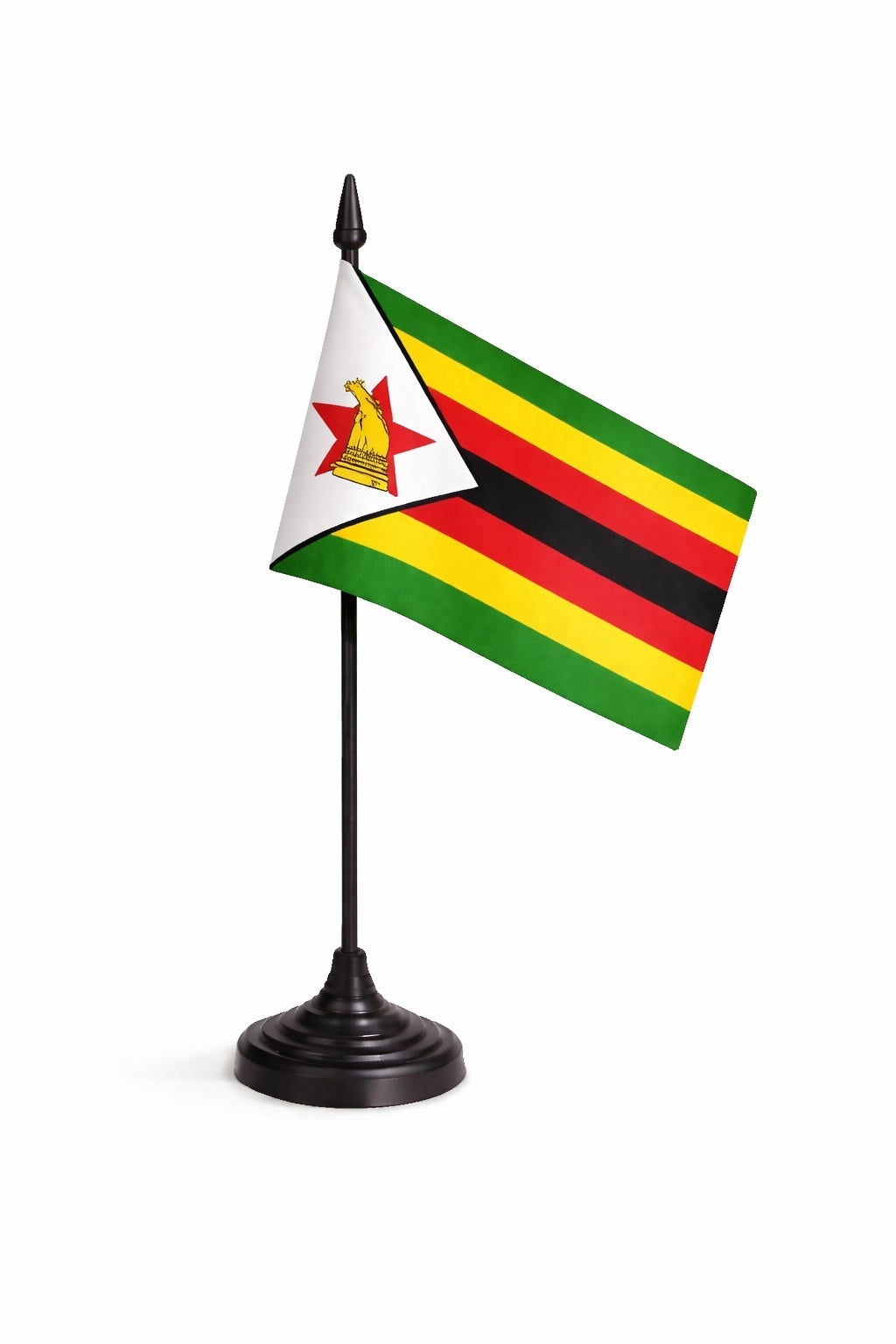 Zimbabwe National Flag – Large, Medium Handheld & Tabletop Mini Flag Options