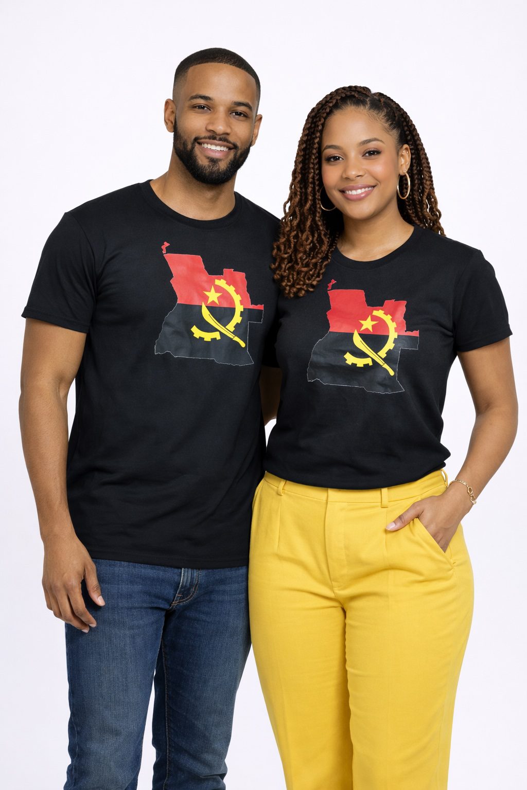 Angola Colours Country Flag Unisex Top