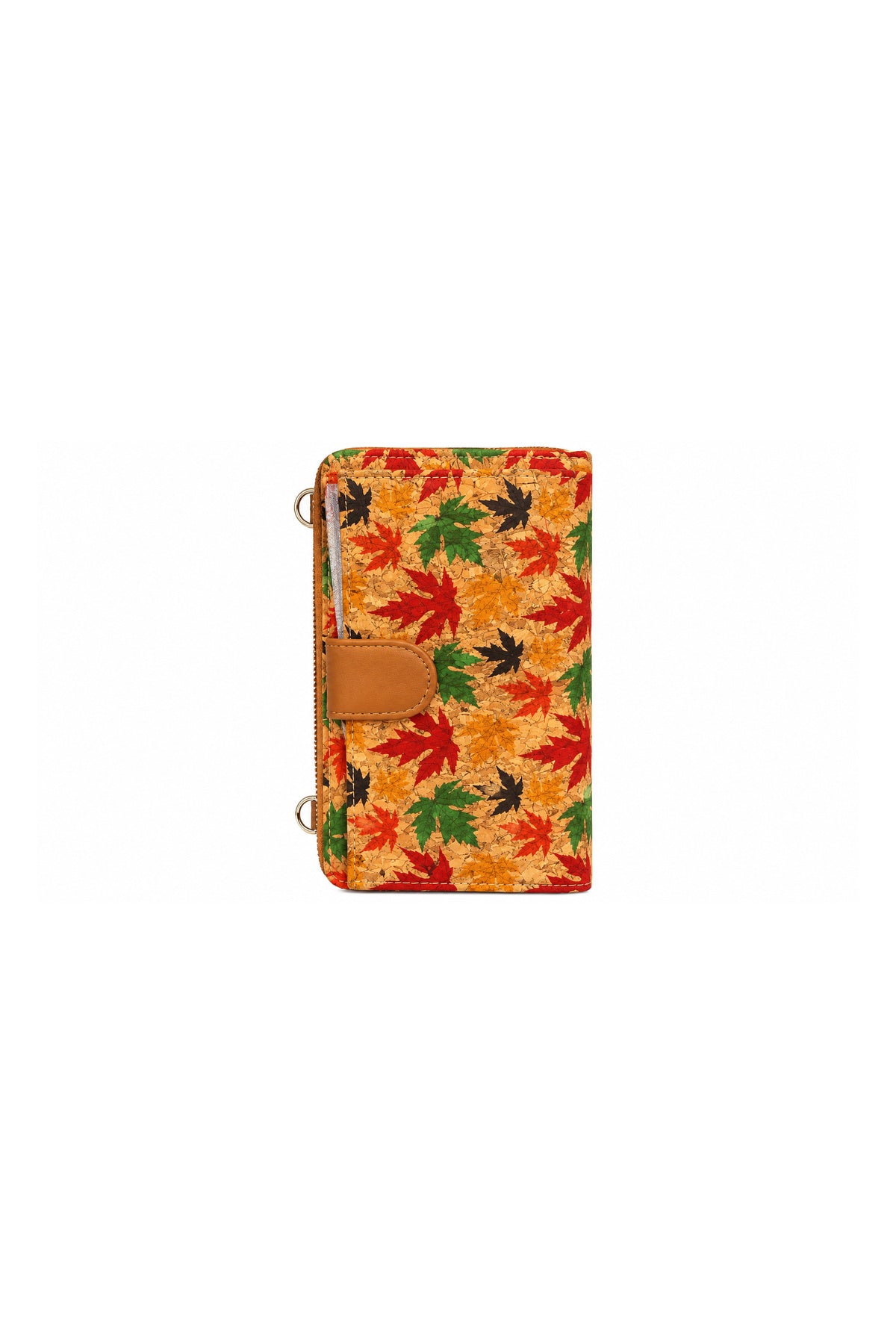 Cork Crossbody Phone Wallet and Purse multi design collection front view