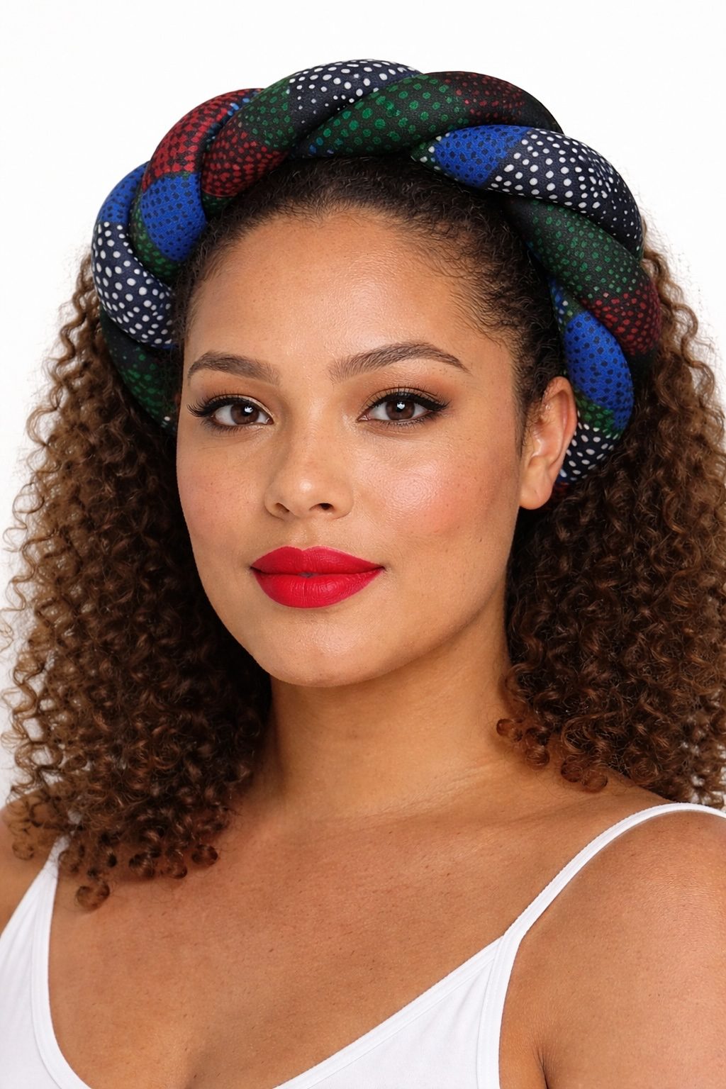 African Print Padded Headband