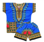 Vibrant and Traditional Children's Dashiki Set