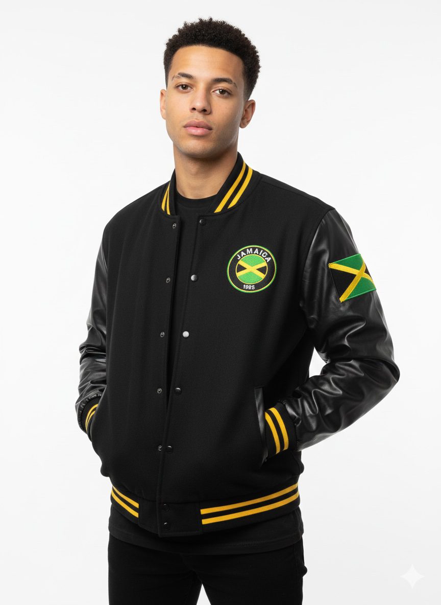 Jamaica Varsity Jacket