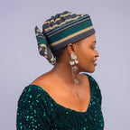 African Headwrap Auto Gele Ase Oke
