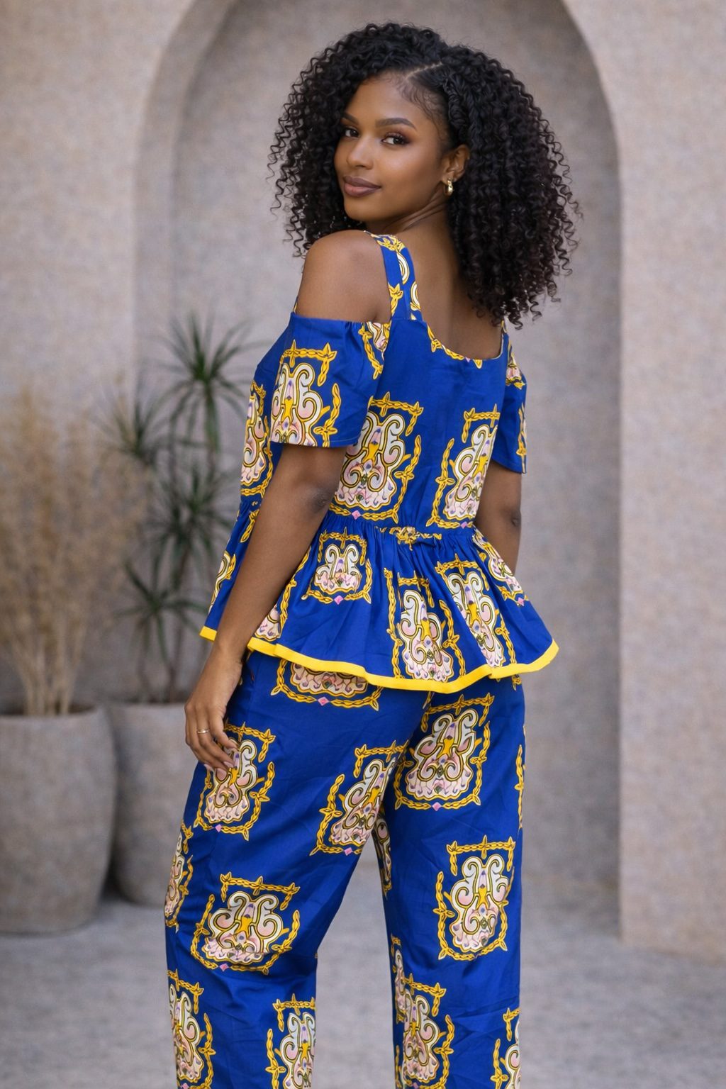 African Print Coord Set