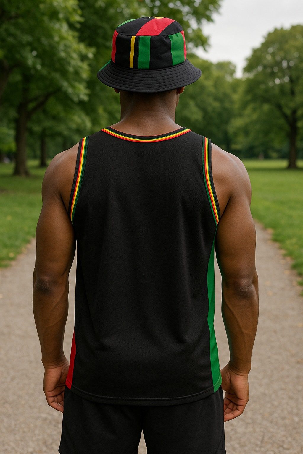 St. Kitts & Nevis Flag Mesh Vest