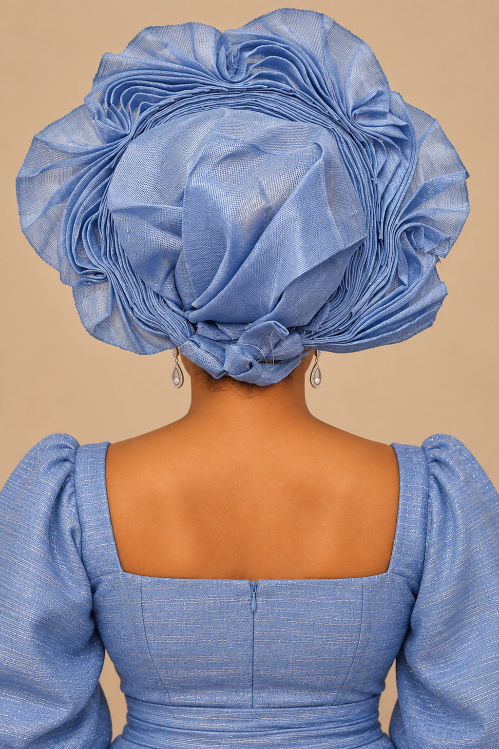 African Auto Gele – Ready-to-Wear African Headwrap – Various Colours & Styles