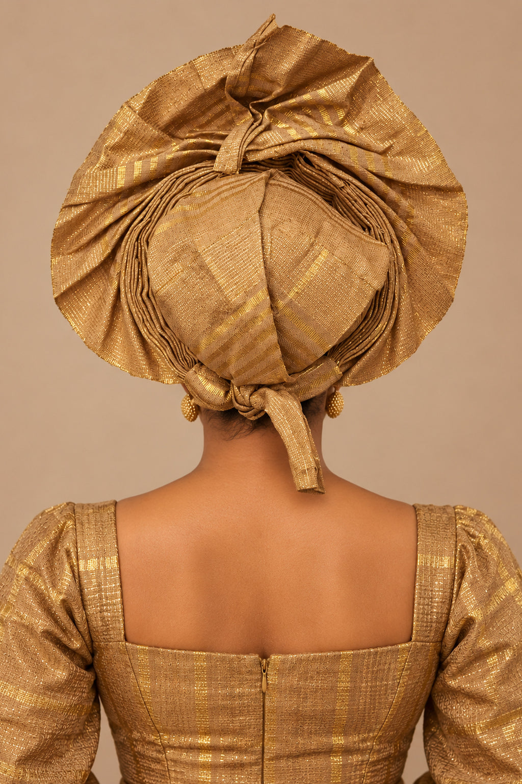 African Auto Gele – Ready-to-Wear African Headwrap – Various Colours & Styles