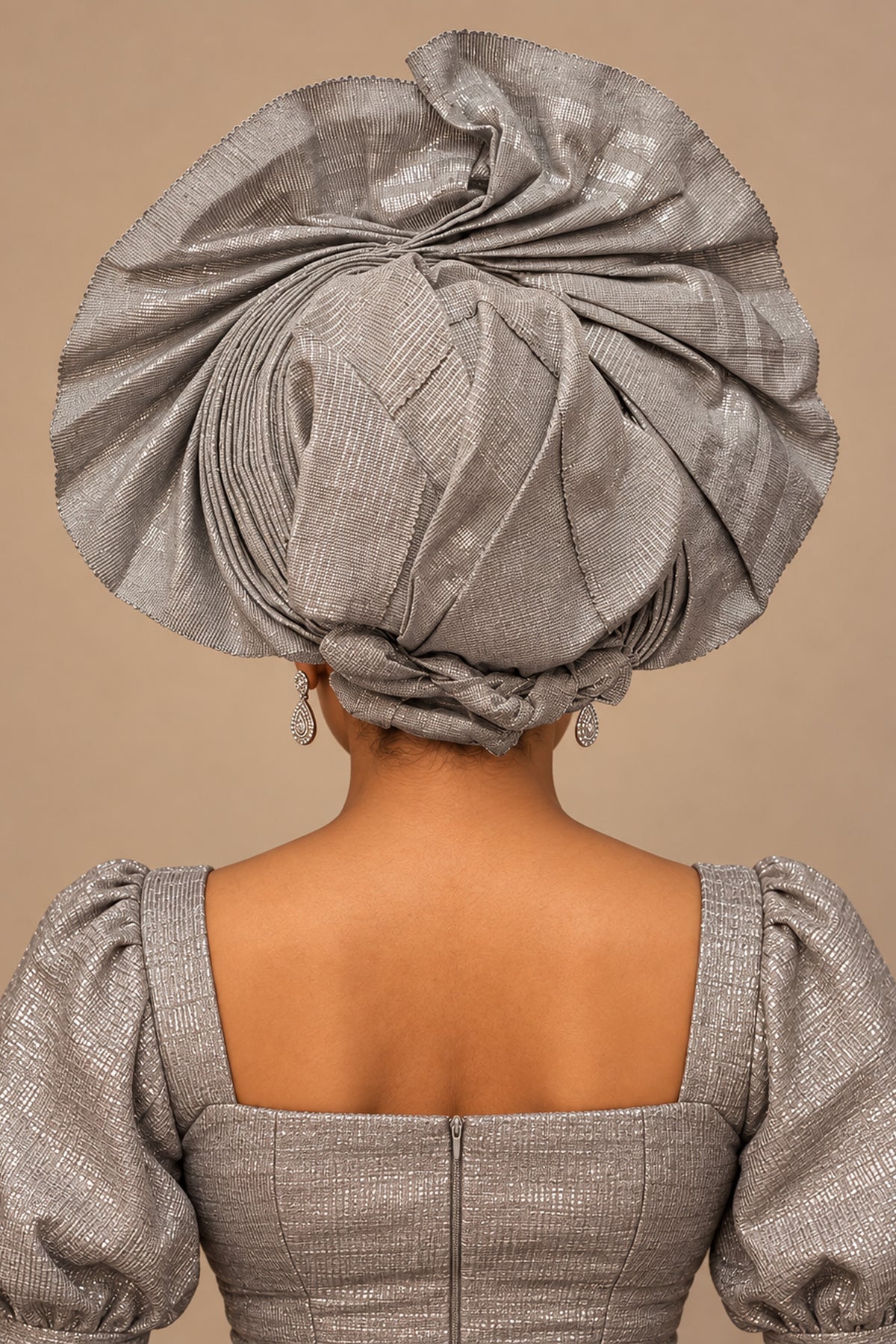 African Auto Gele – Ready-to-Wear African Headwrap – Various Colours & Styles