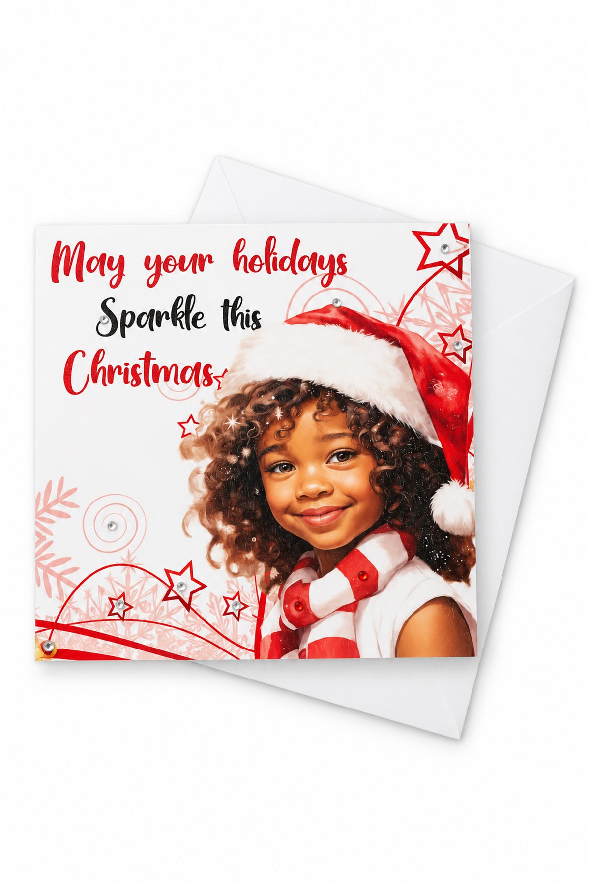 Festive Christmas Greeting Cards for Family and Friends