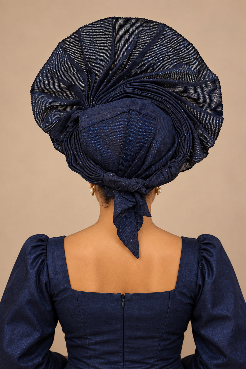 African Auto Gele – Ready-to-Wear African Headwrap – Various Colours & Styles