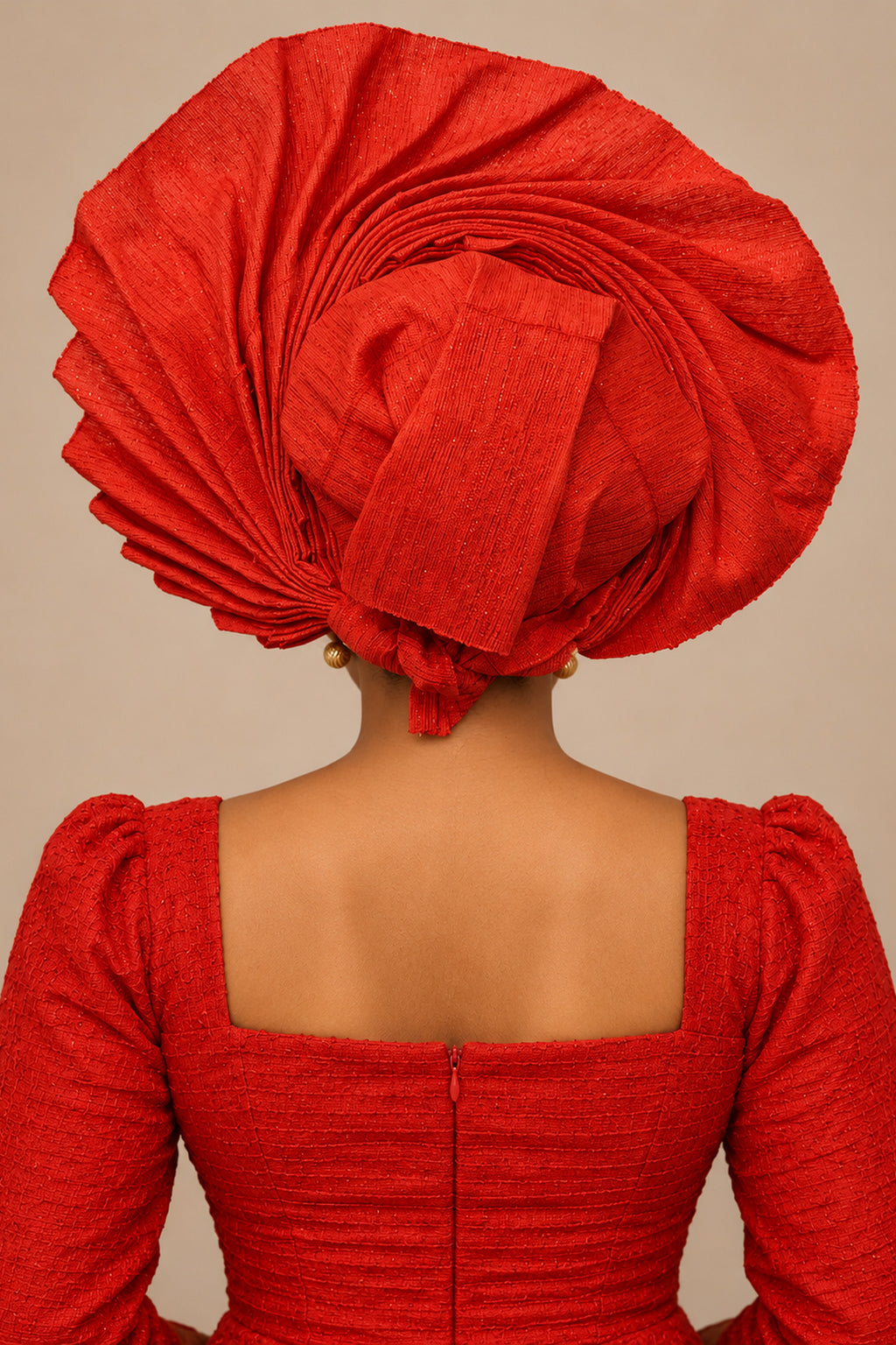 African Auto Gele – Ready-to-Wear African Headwrap – Various Colours & Styles
