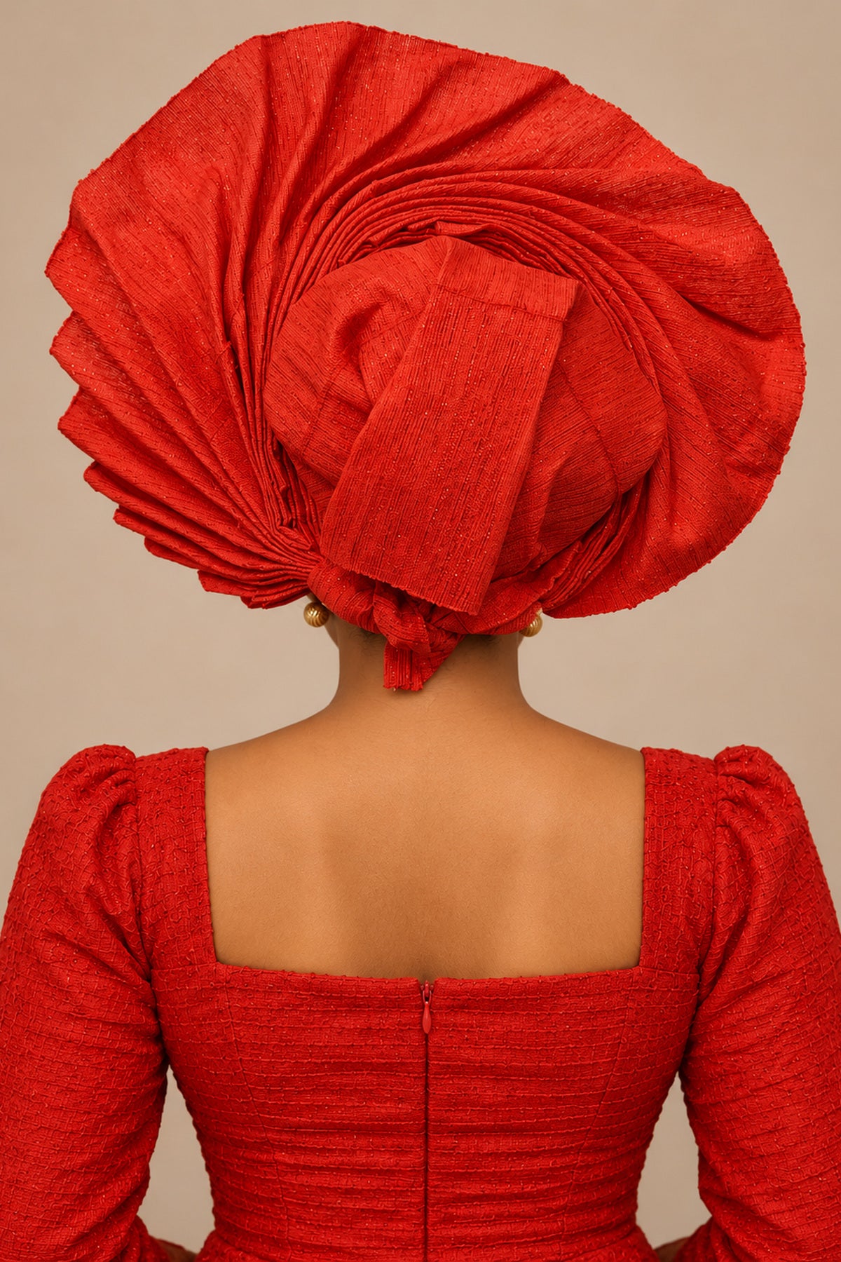 African Auto Gele – Ready-to-Wear African Headwrap – Various Colours & Styles