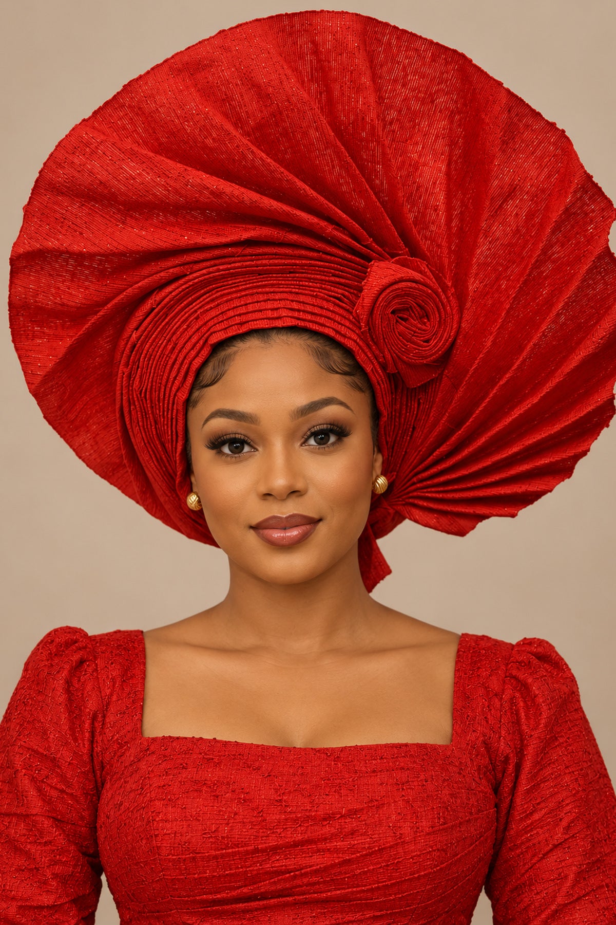 African Auto Gele – Ready-to-Wear African Headwrap – Various Colours & Styles