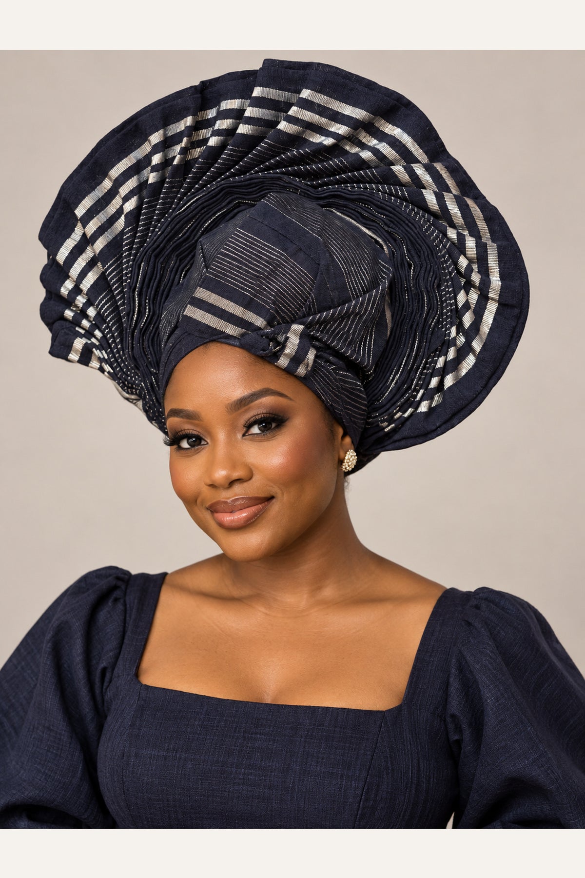 African Auto Gele – Ready-to-Wear African Headwrap – Various Colours & Styles