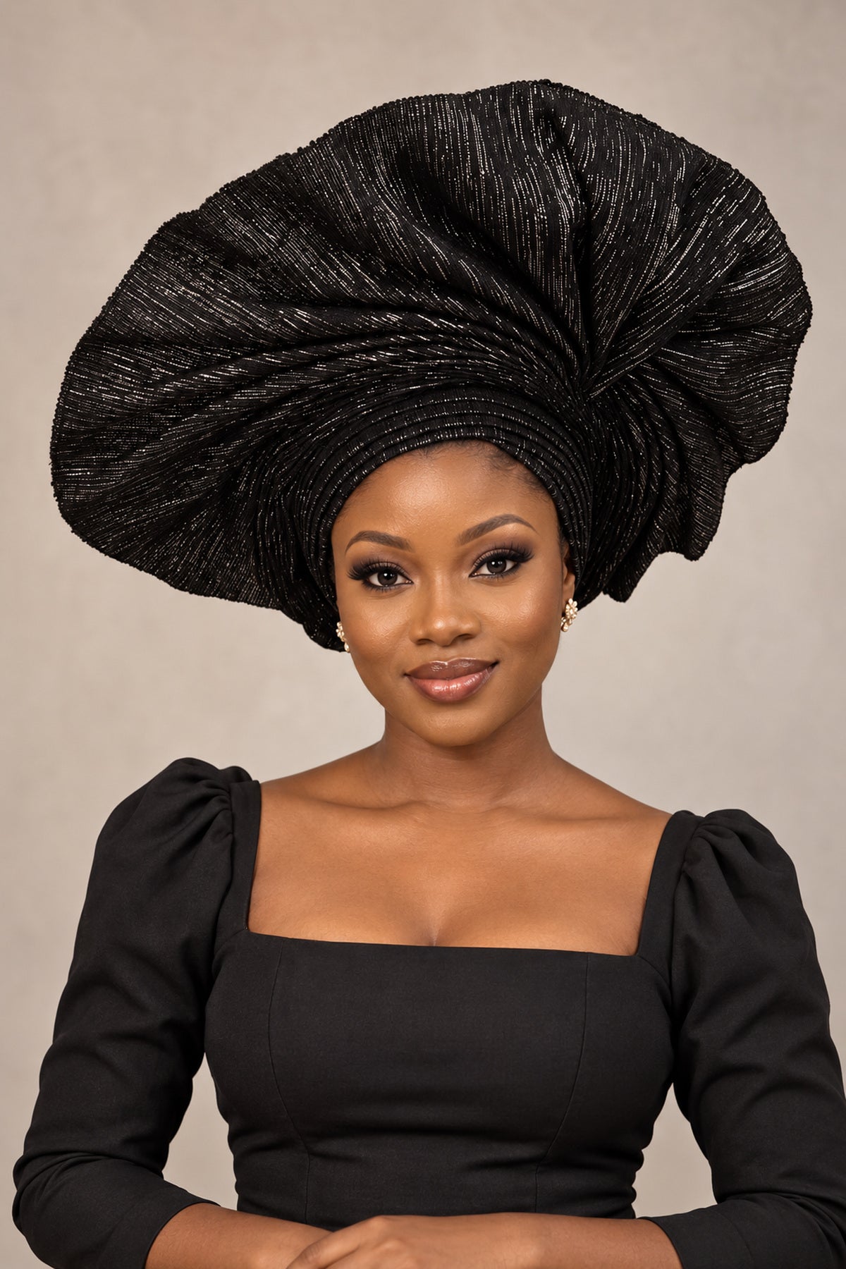 African Auto Gele – Ready-to-Wear African Headwrap – Various Colours & Styles