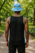 St. Lucia Flag Mesh Vest