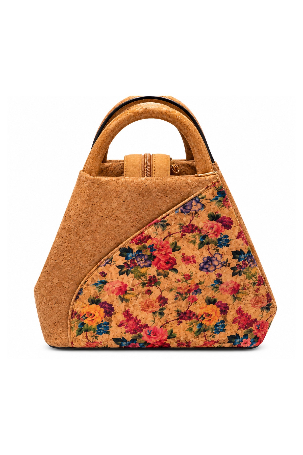 Cork Convertible Backpack & Handbag multiway collection front view