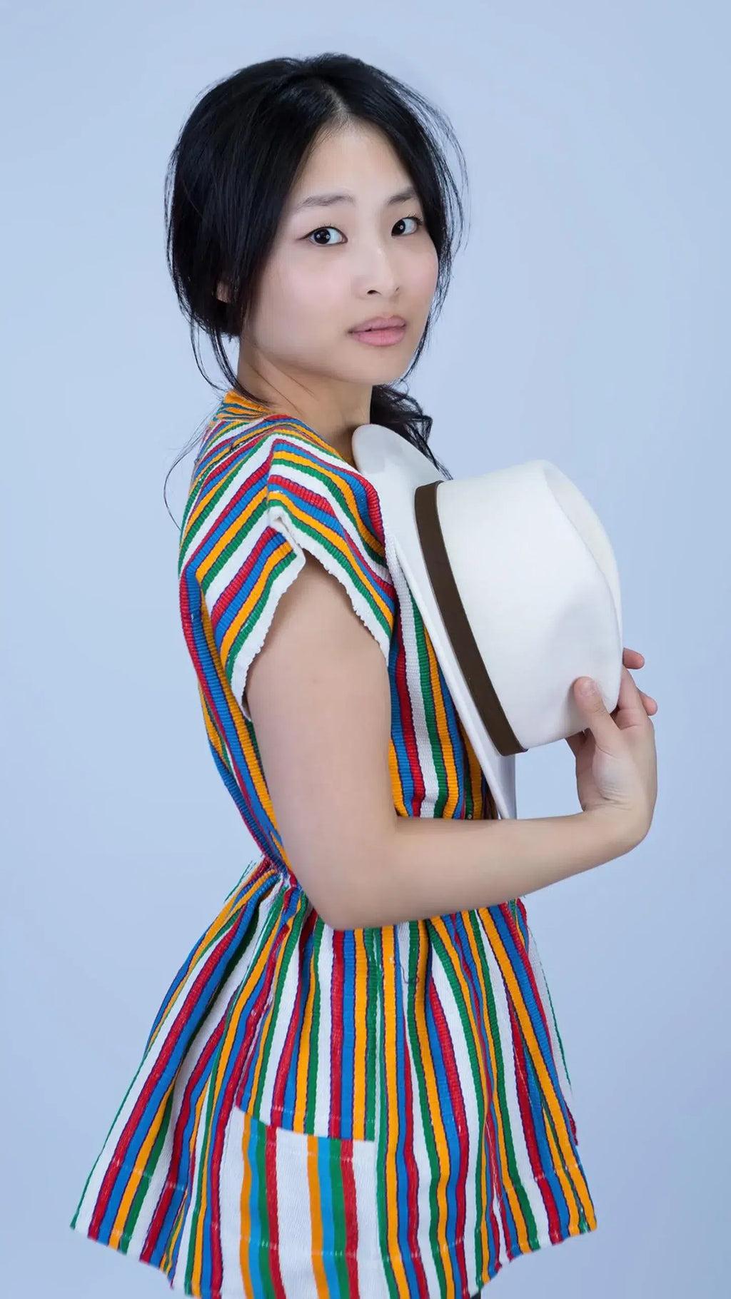 Handwoven Batakari Dress with Embroidery