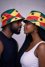 Ghana Reversible Bucket Hat