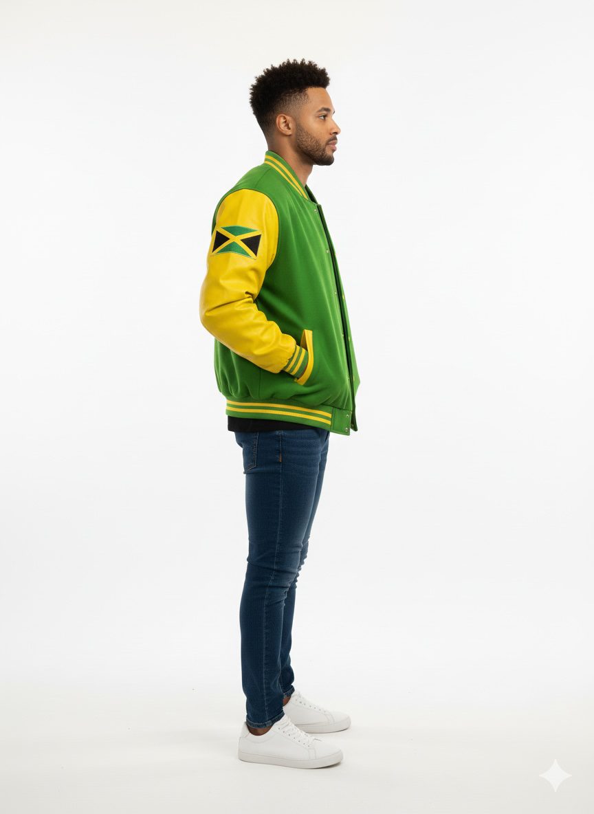 Jamaica Varsity Jacket