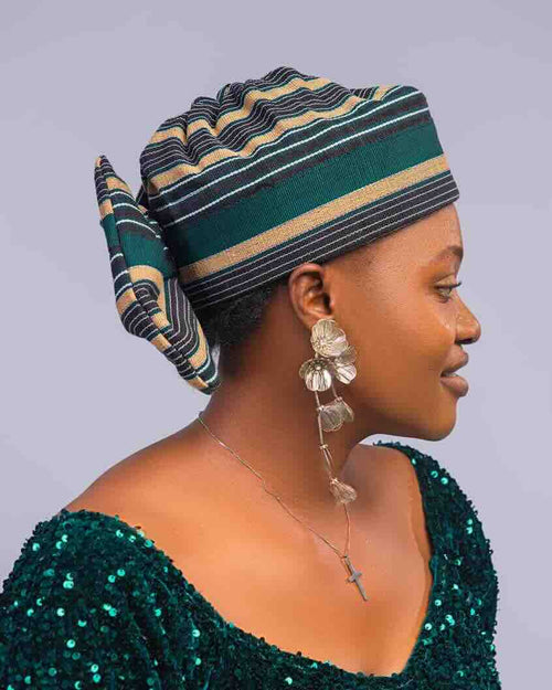 African Headwrap Auto Gele Ase Oke