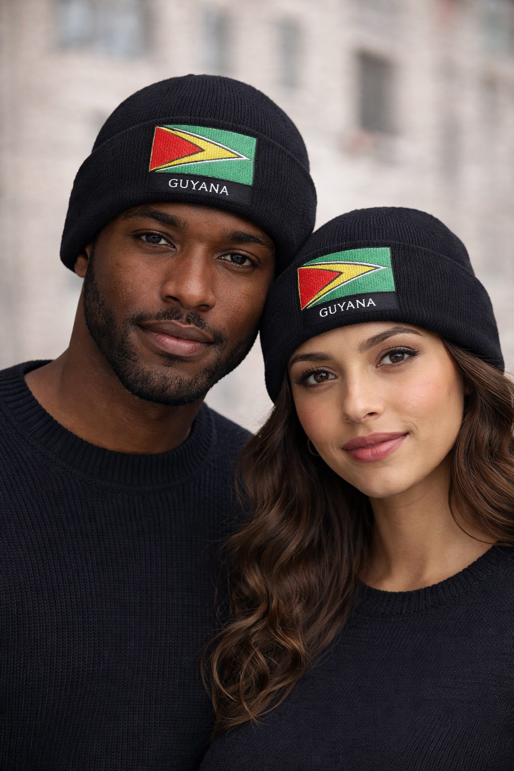 Unisex Country Flag Beanie Hat