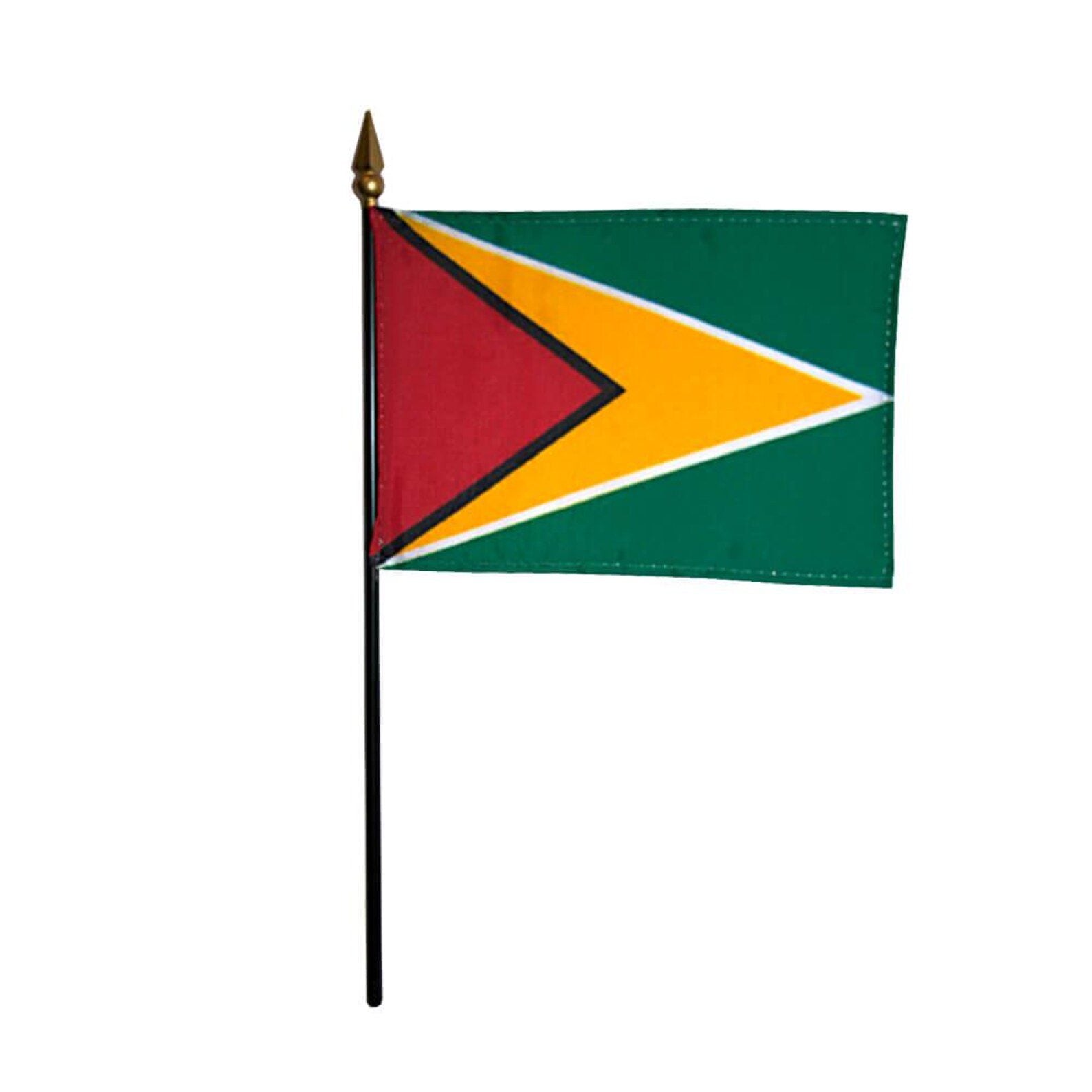 Guyana Miniature Hand Flag