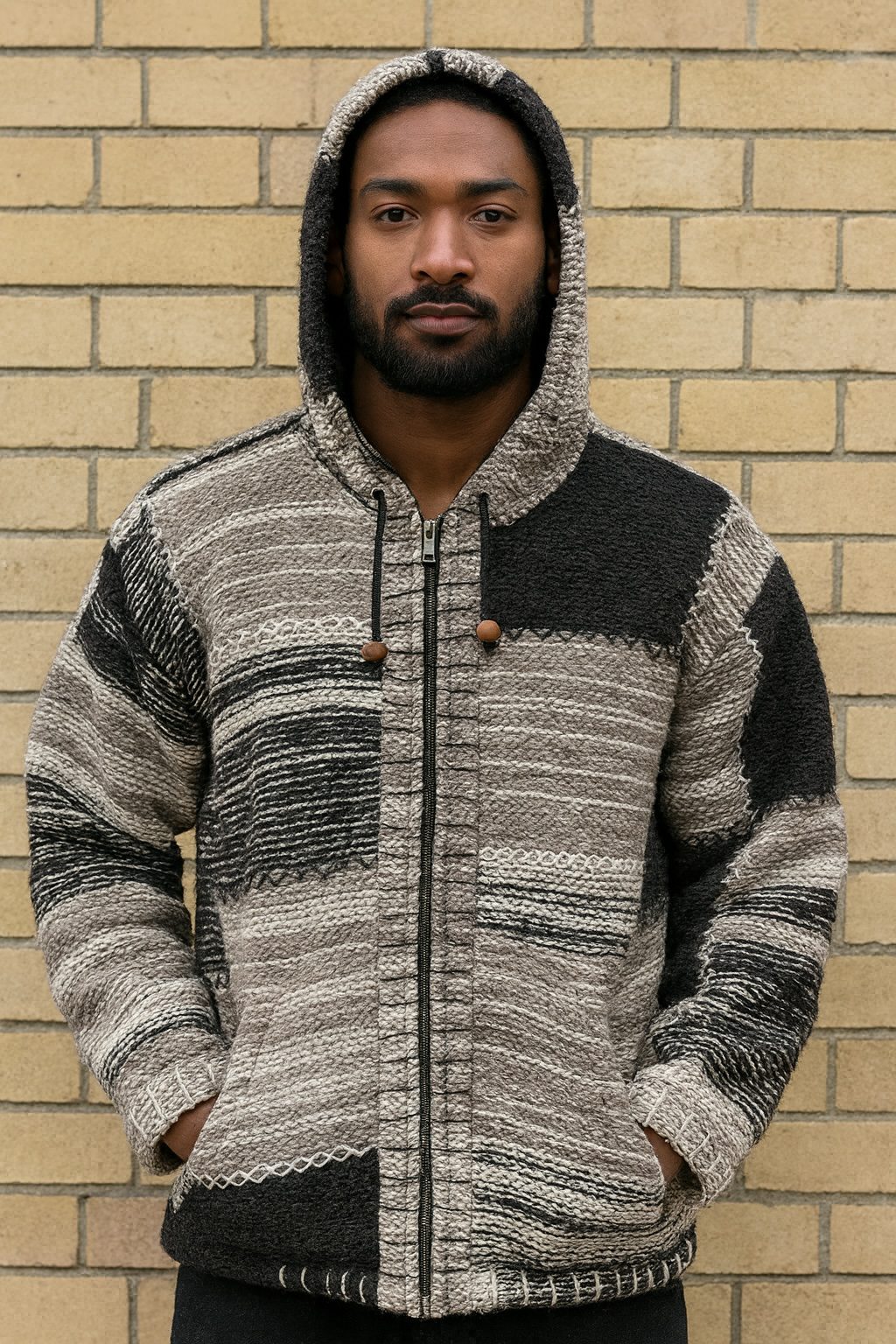 Patchwork Hoodie