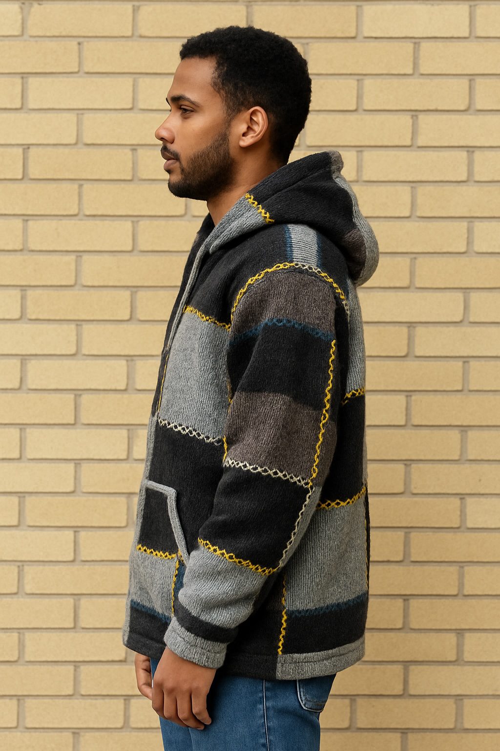 Patchwork Hoodie