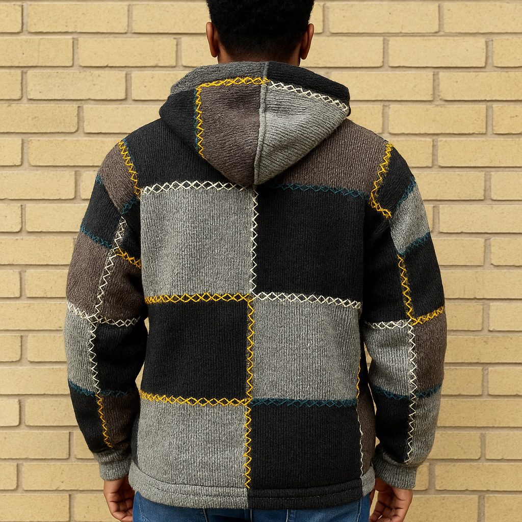 Patchwork Hoodie