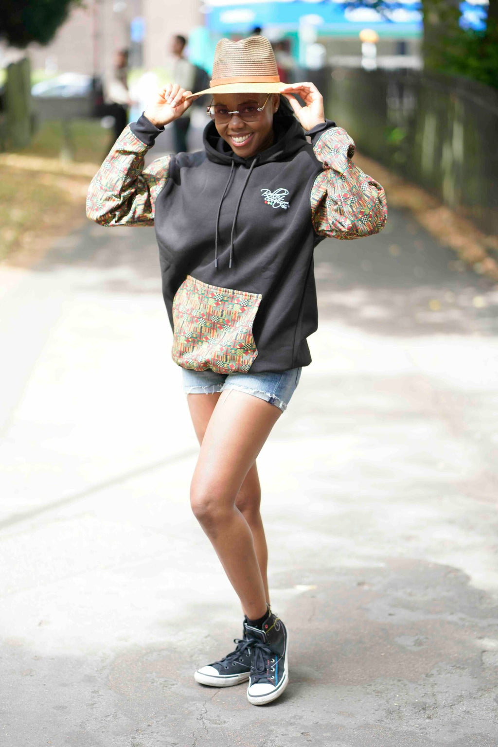 Unisex Afro-Fusion Zip Hoodie
