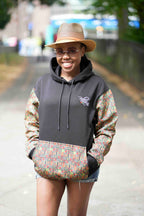 Unisex Afro-Fusion Zip Hoodie
