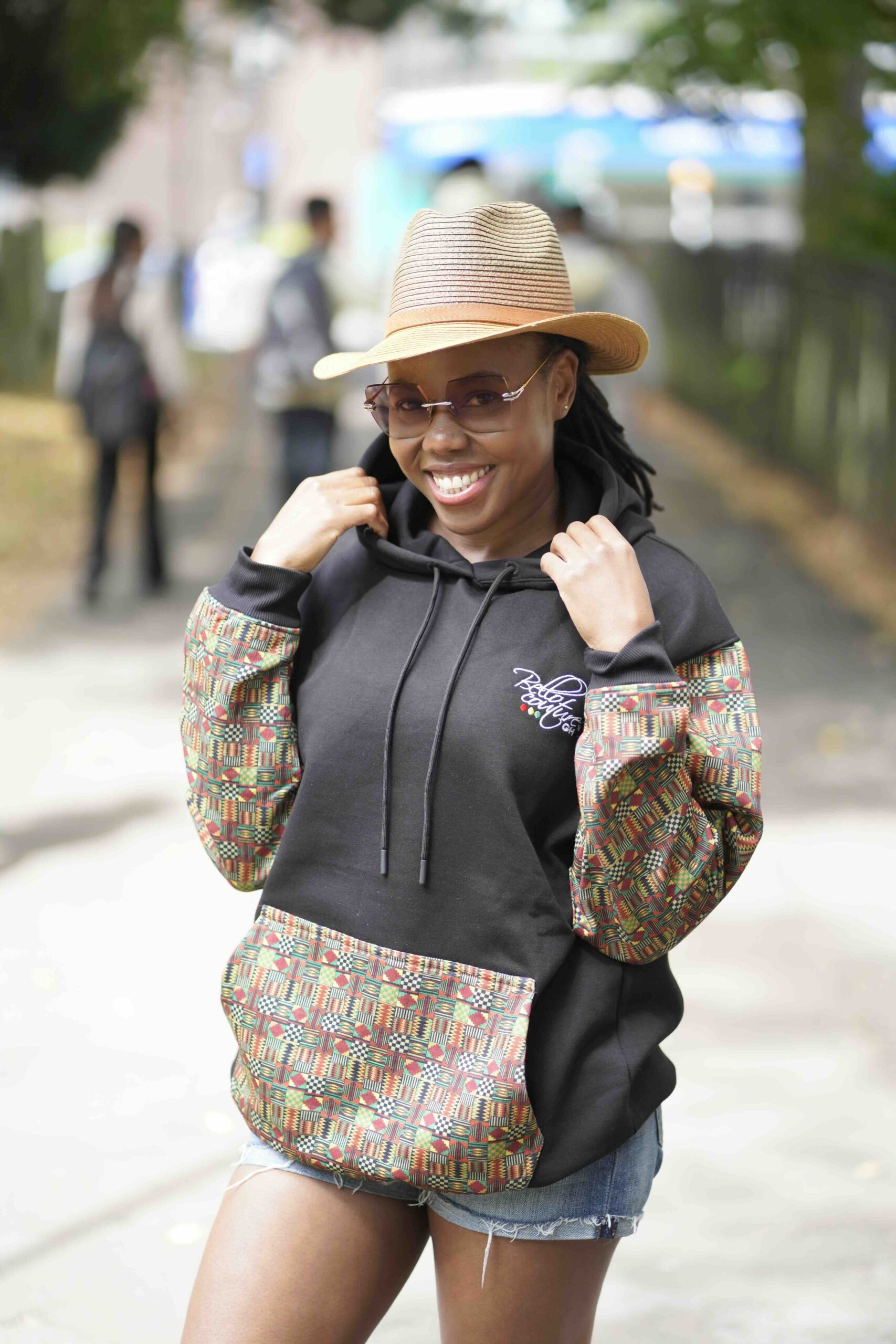 Unisex Afro-Fusion Zip Hoodie