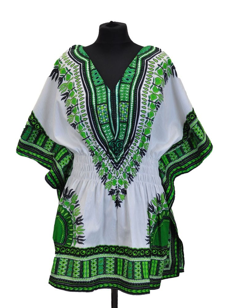 African 100% Cotton Dashiki Elasticated Colourful Shirts