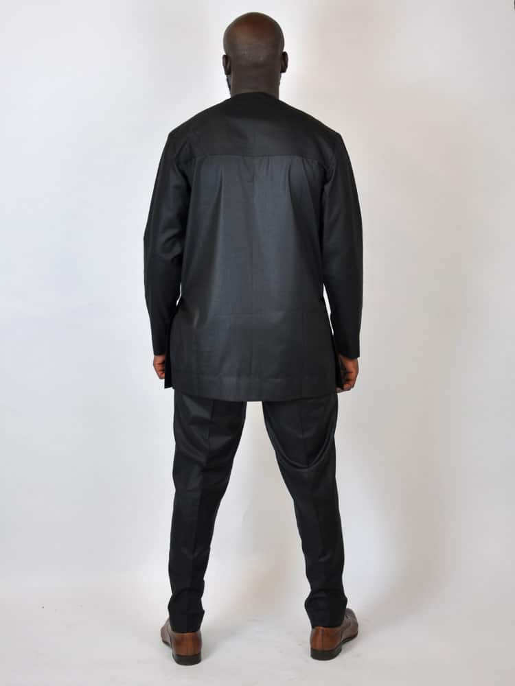 Blue Authentic Traditional African Suit