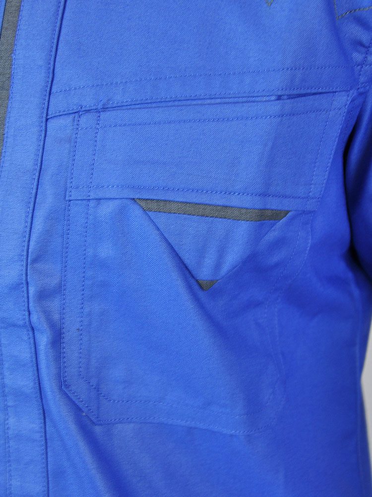 Royal Blue African Men Authentic Suit