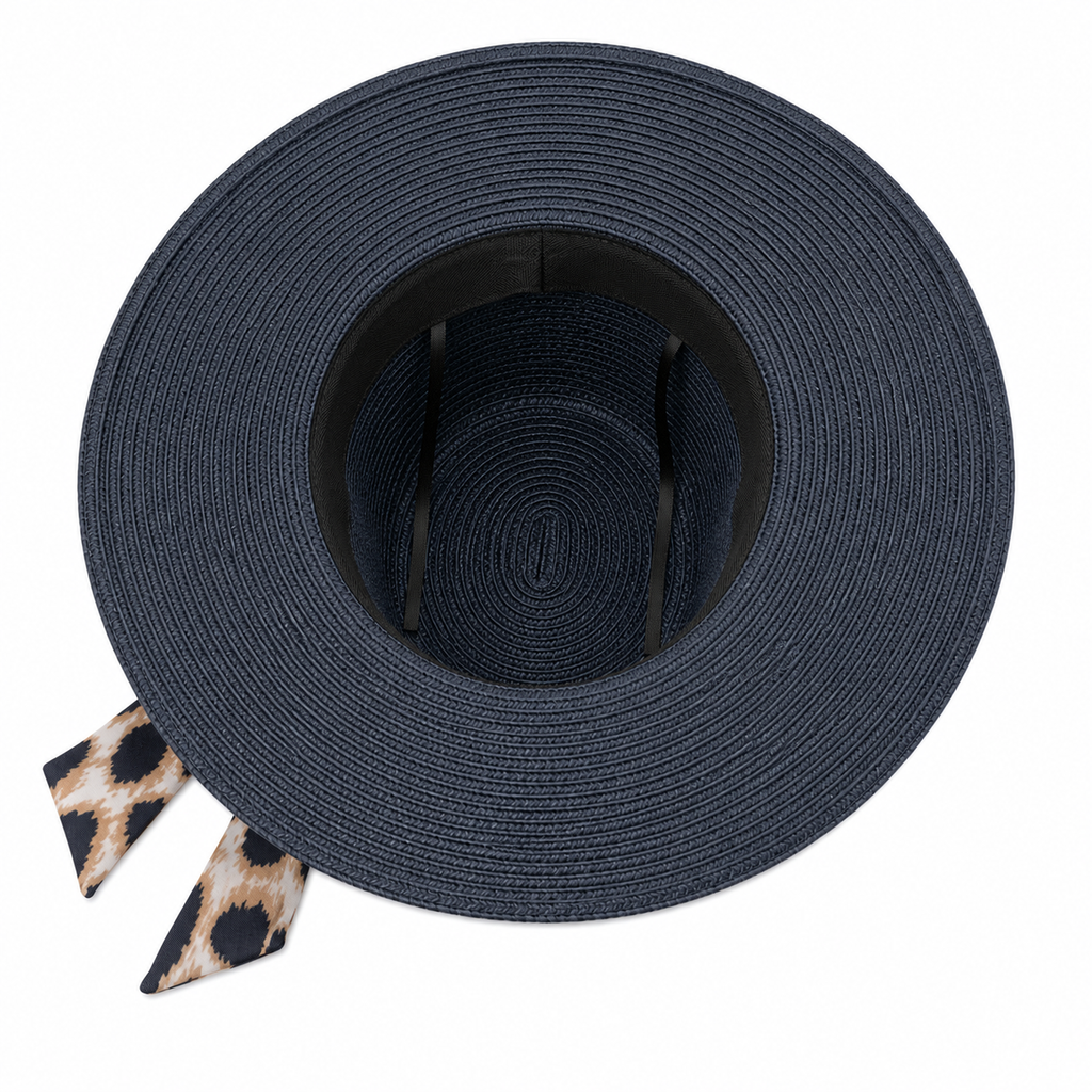 Women's Straw Sun Hat | Wide Brim Summer Beach Hat | Lightweight Sun Protection Hat | Holiday Sun Hat | Elegant Straw Hat | Vacation & Garden Hat