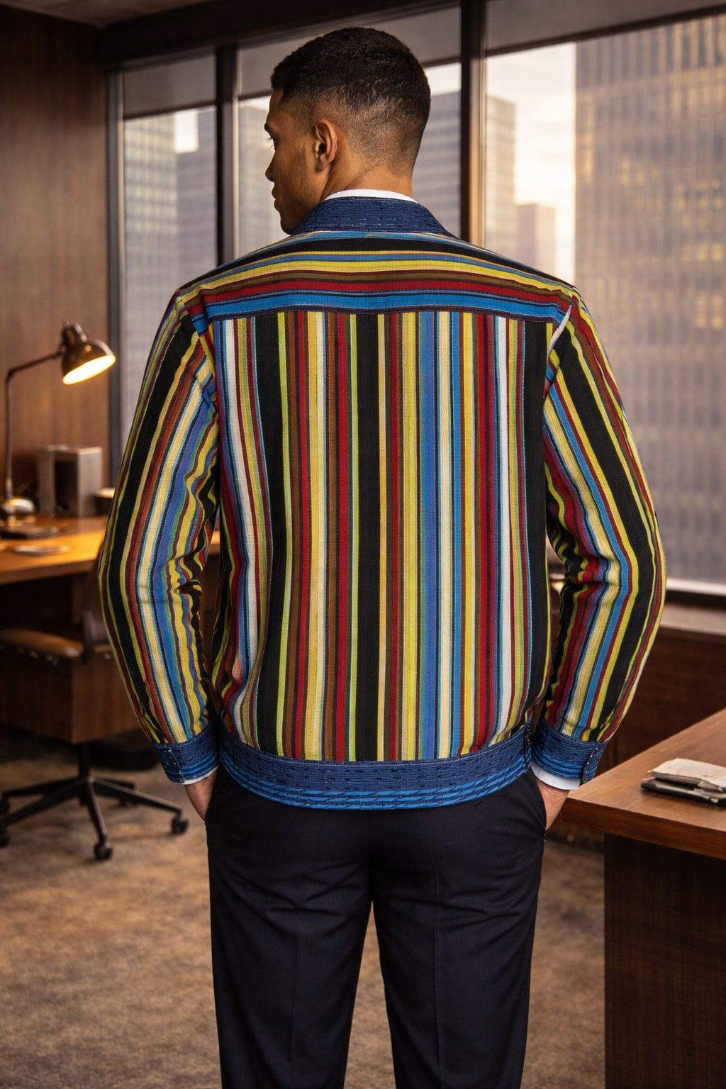 Heritage Stripe Executive Office Jacket