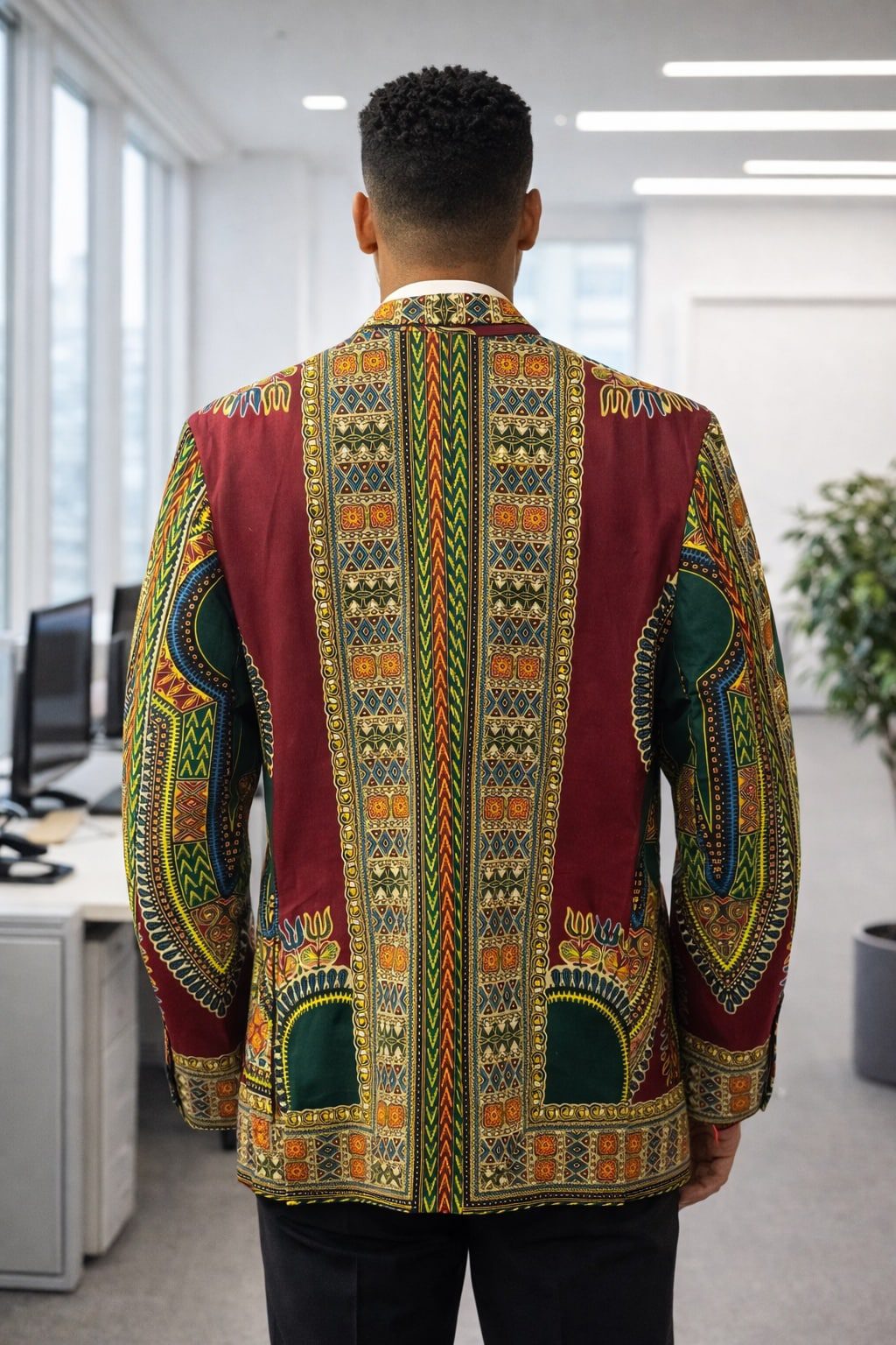 Heritage Dashiki Executive Office Jacket
