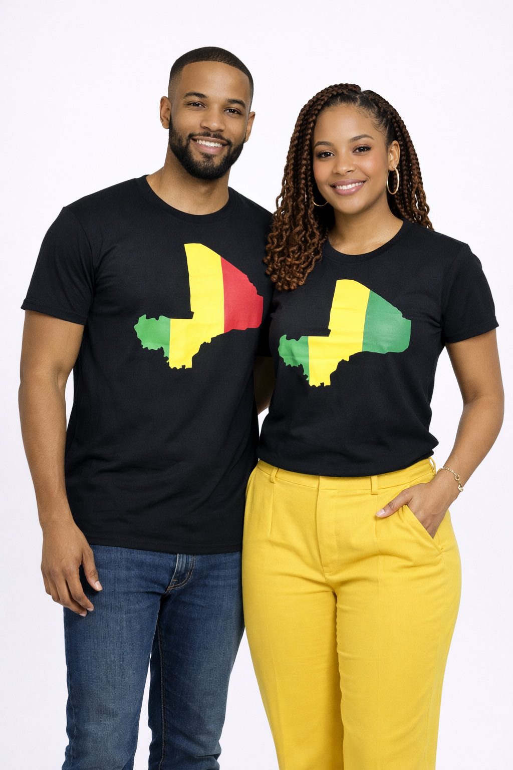 Mali Colours Country Flag Unisex Top